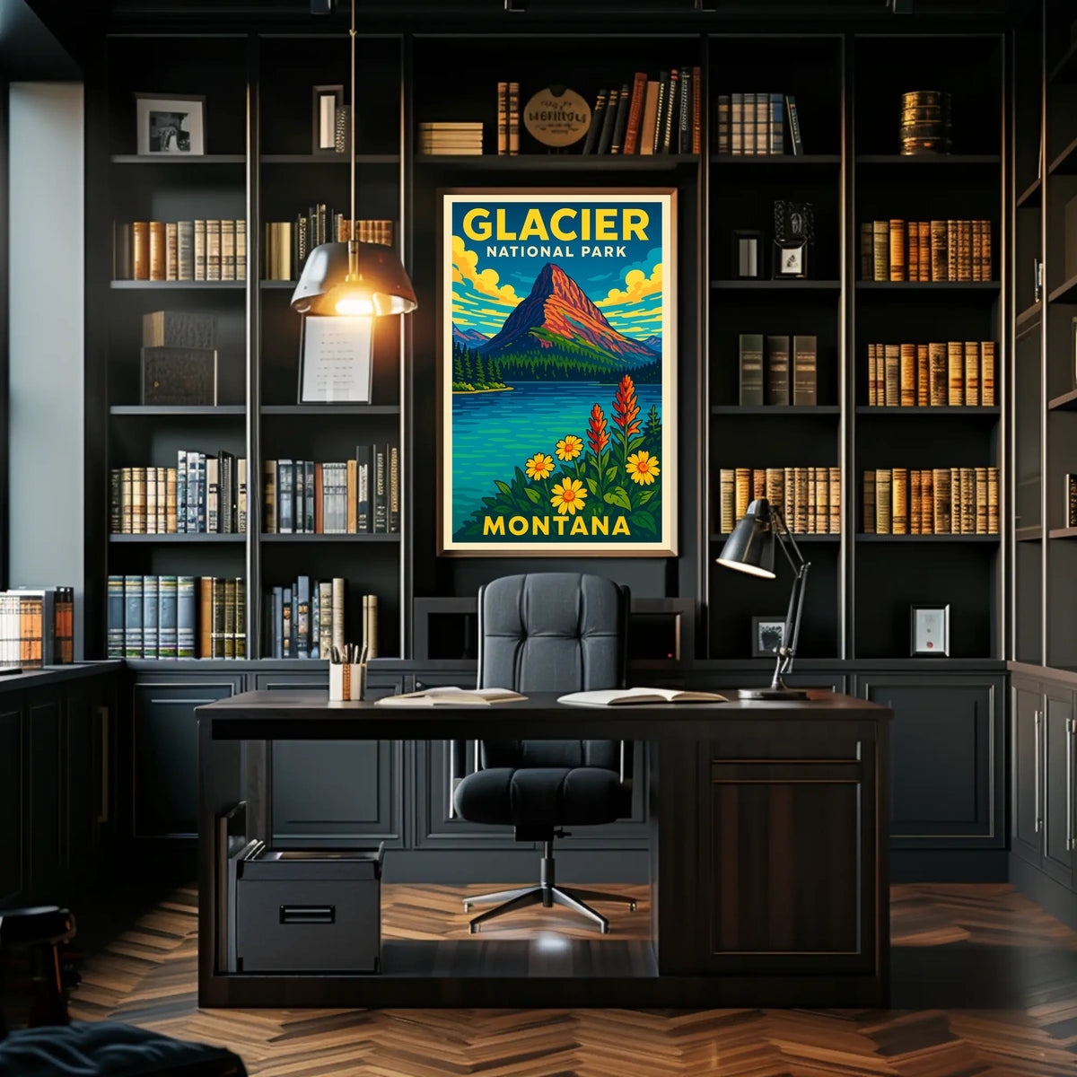 Glacier National Park Montana Poster