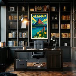 Glacier National Park Montana Poster