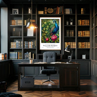 William Morris Textile Artistry Exhibition Cultural or Heritage Poster