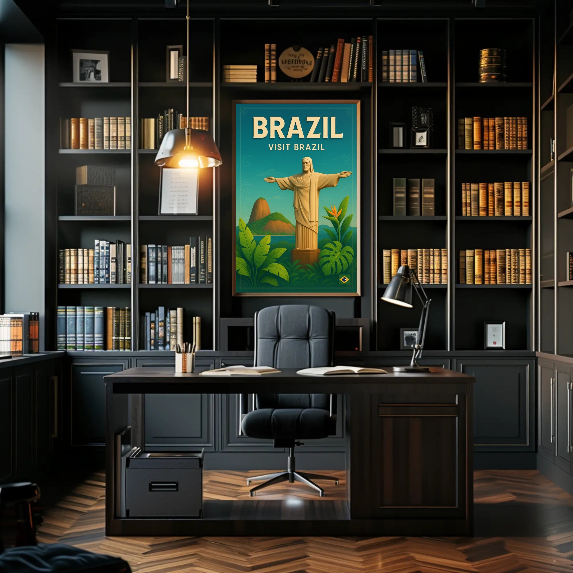 Discover Brazil Poster PosterGoat