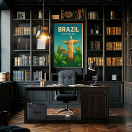 Discover Brazil Poster PosterGoat