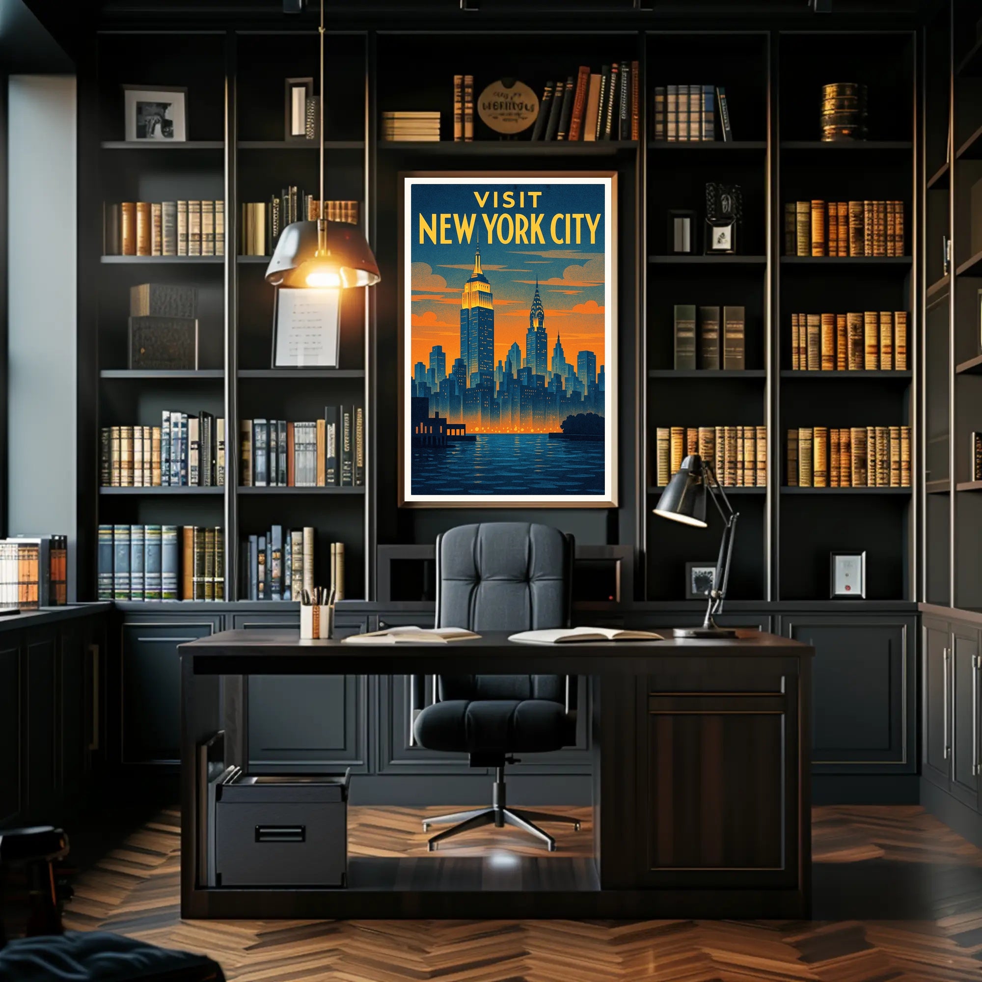 Visit New York City Poster PosterGoat