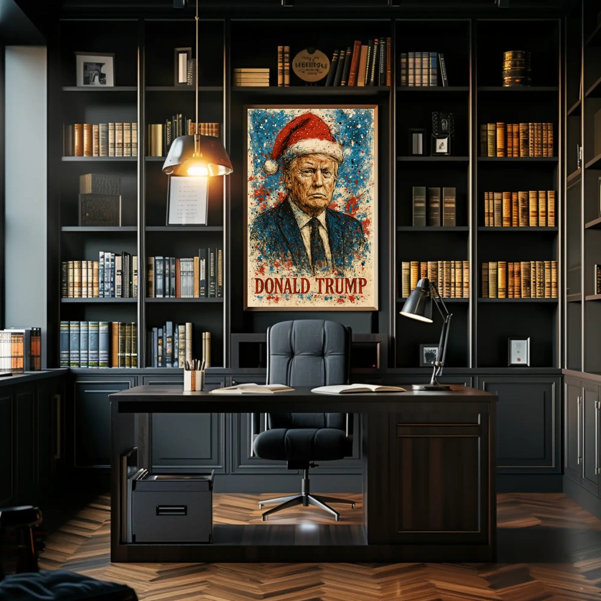 Donald Trump 47th President of the United States Christmas SeriesPoster