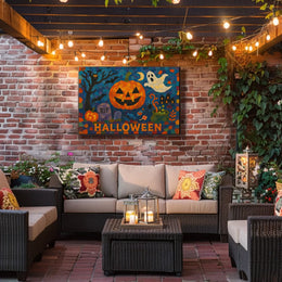 Halloween Mosaic Gothic Collectors Poster