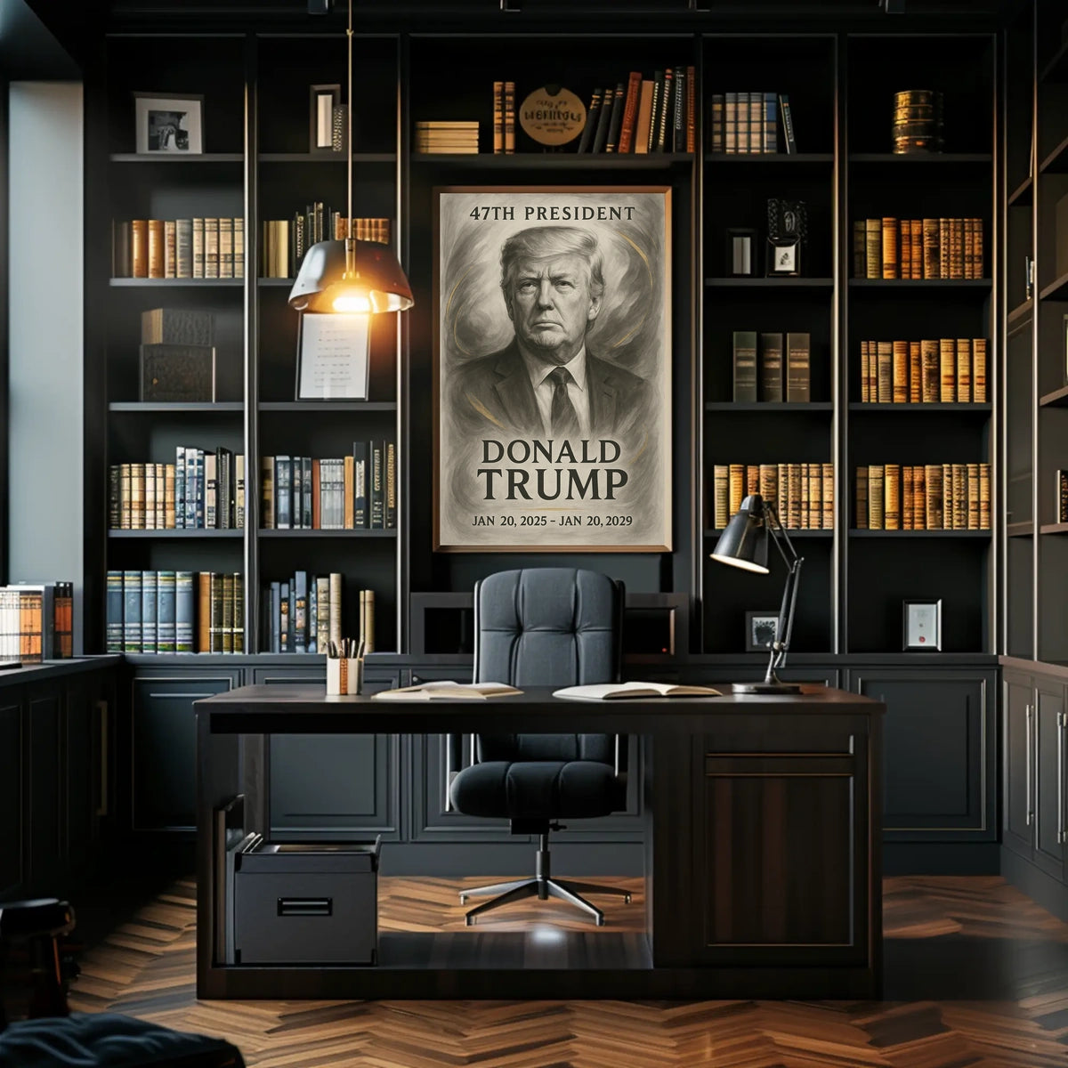 Donald Trump 47th President Poster