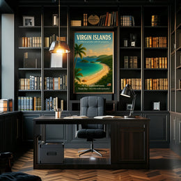 Discover The Virgin Islands Poster