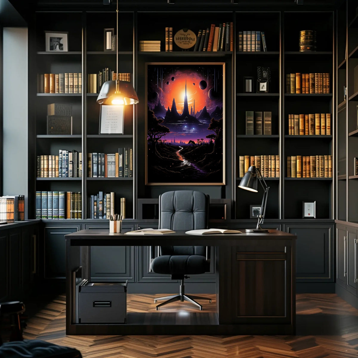 Cosmic Landscape Poster