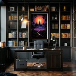 Cosmic Landscape Poster