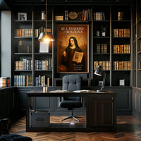 St. Catherine of Bologna The Patroness of Artists Poster