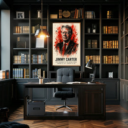 Jimmy Carter 39Th President Poster