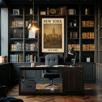 New York City Skyline Poster