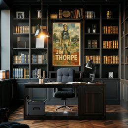 Jim Thorpe Athletic Legend Poster