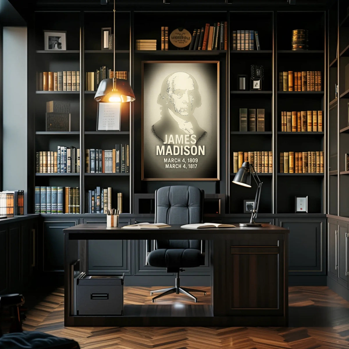 James Madison 4Th President Poster