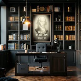 James Madison 4Th President Poster