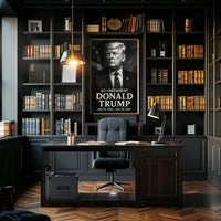 Donald Trump 47th President Poster