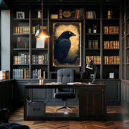 The Enigmatic Raven Poster