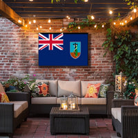 Montserrat Flag Poster