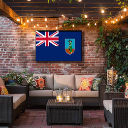 Montserrat Flag Poster