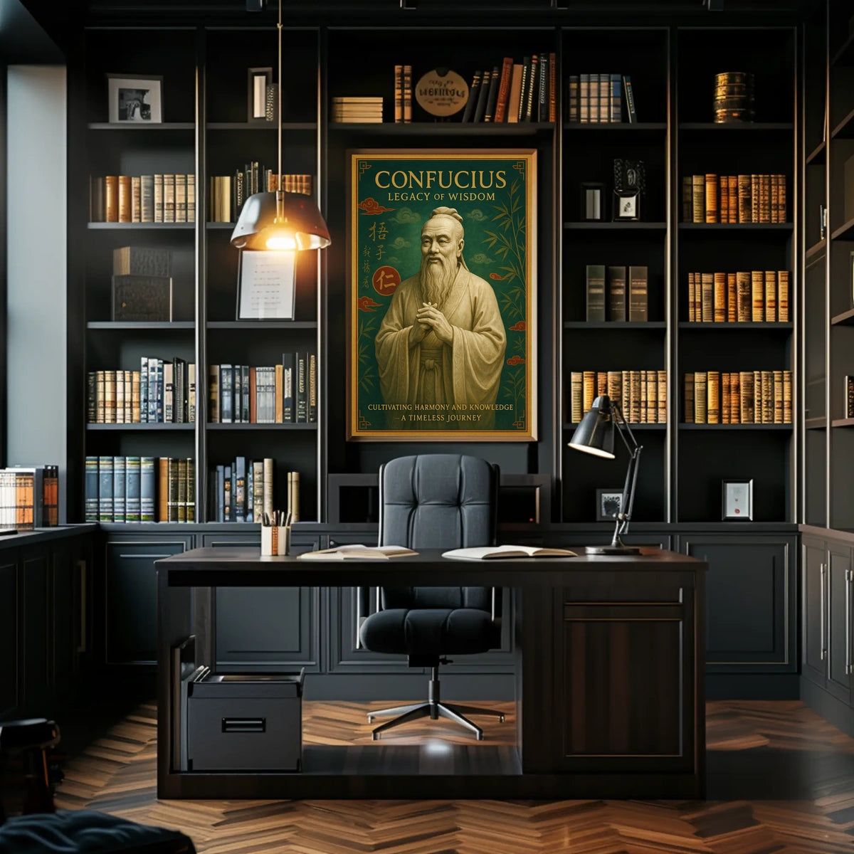 Confucius Legacy of Wisdom Poster