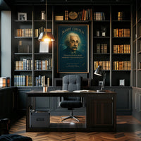 Theoretical Physicist Vintage Poster: Inspire Intellectual Pursuit
