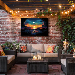 Journey Through A Cosmic Landscape Poster