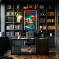 Vibrant Puerto Rico Poster
