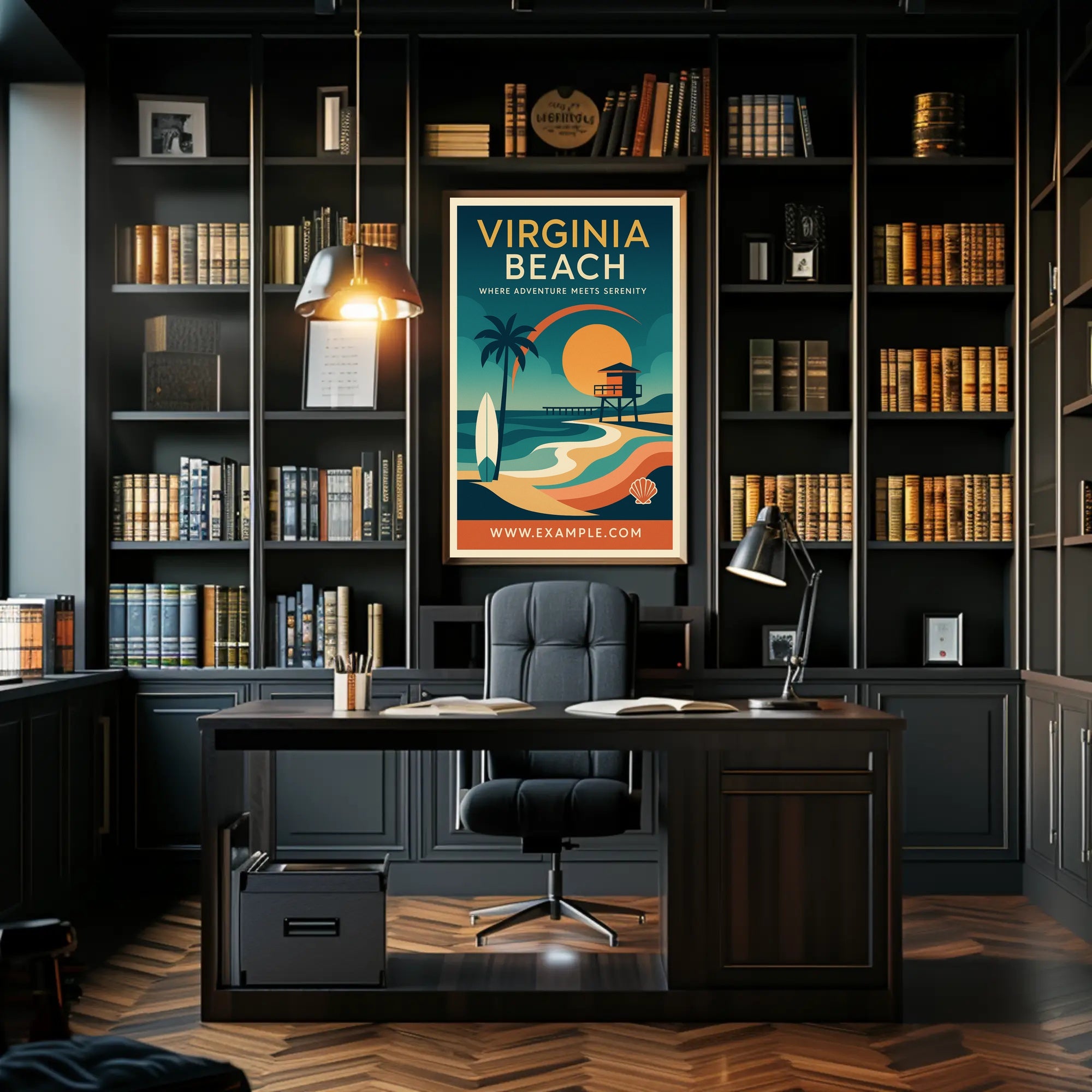 Virginia Beach Adventure Poster Print