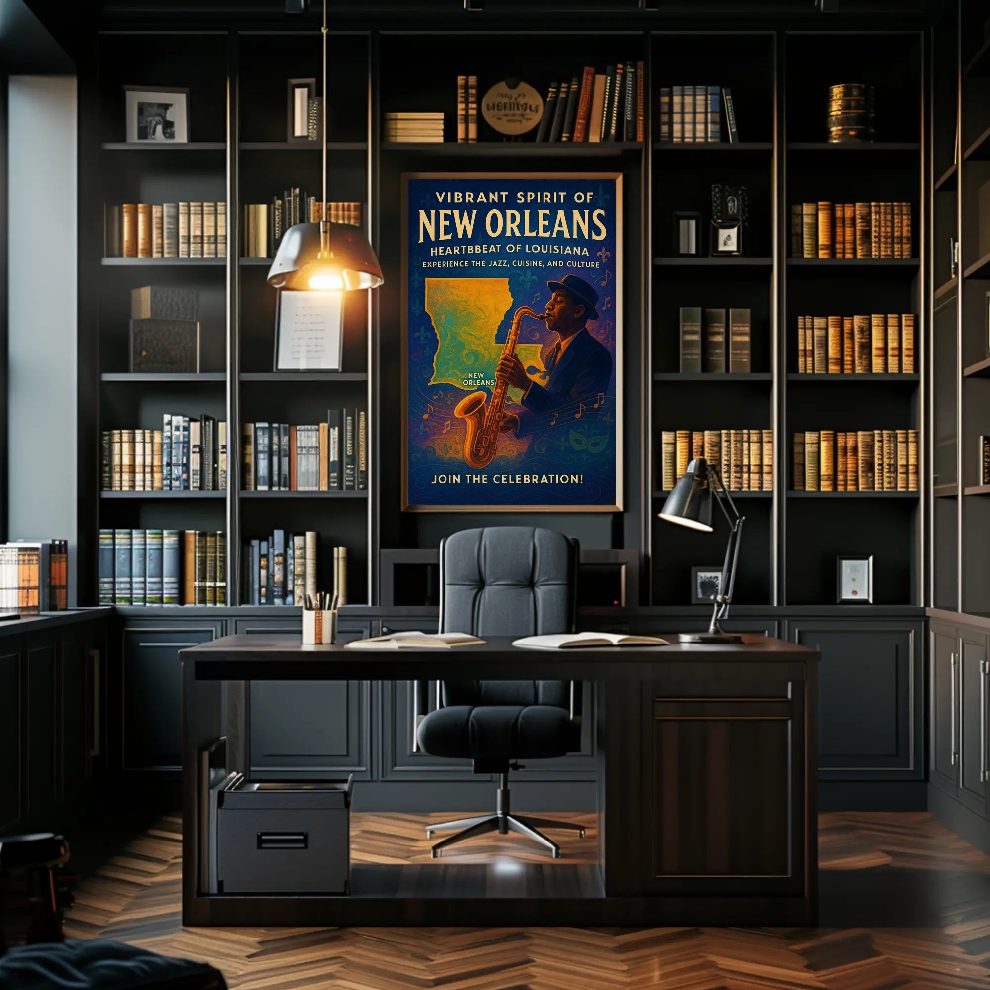Vibrant Spirit of New Orleans Poster PosterGoat