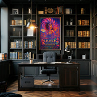 Neon Mirage: Las Vegas Poster PosterGoat