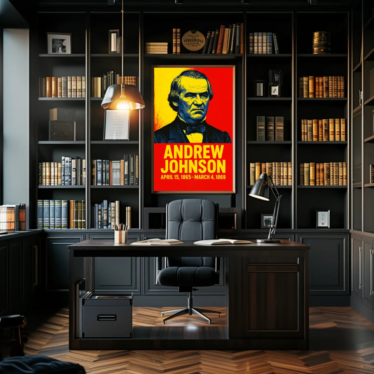 Andrew Johnson 17Th President Poster