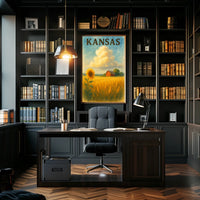 Kansas Landscape Poster