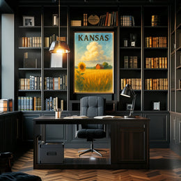 Kansas Landscape Poster