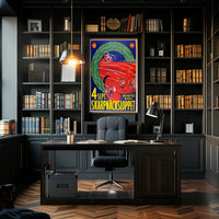 Skarpnäcksloppet Motorcykel and Midget Race Poster