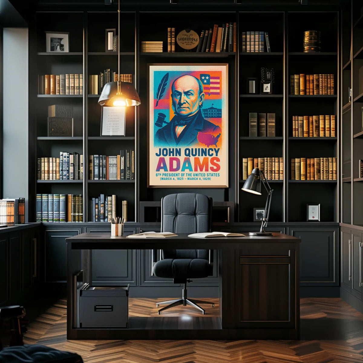 John Quincy Adams 6th President Poster