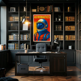 Astronautics Exploration Poster