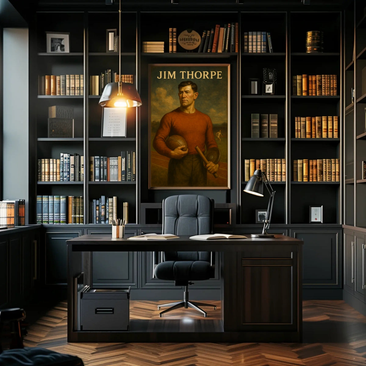 Jim Thorpe Athletic Legend Poster