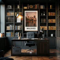 Maldives Serenity Poster