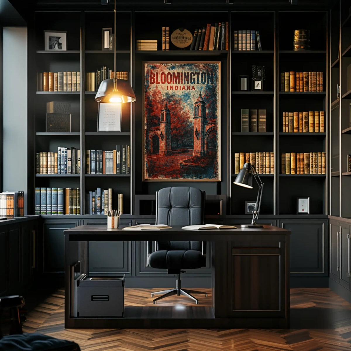 Bloomington, Indiana Poster