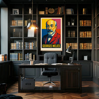 Georges Méliès Cinematic Pioneer Poster