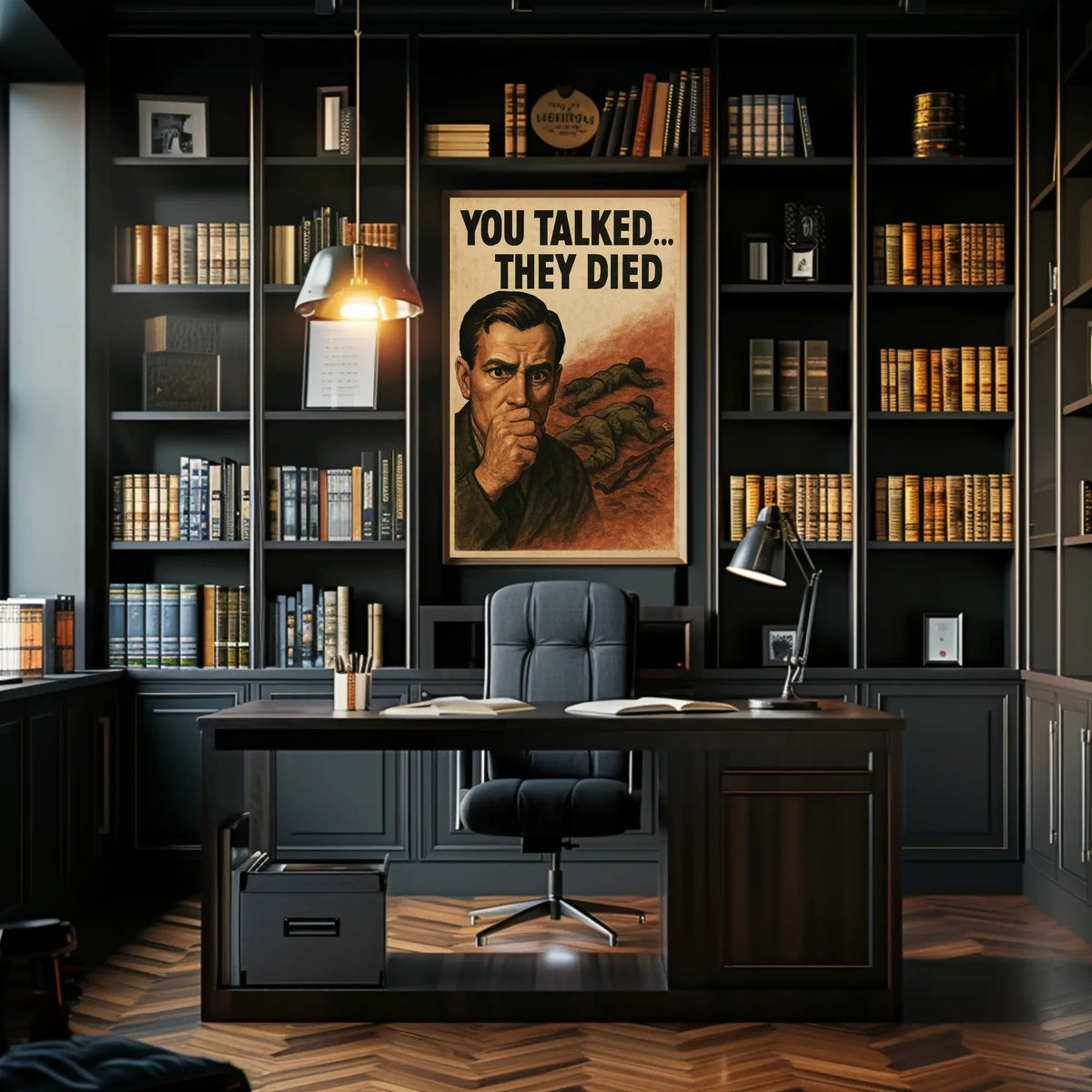 You Talked... They Died Poster