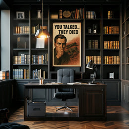 You Talked... They Died Poster