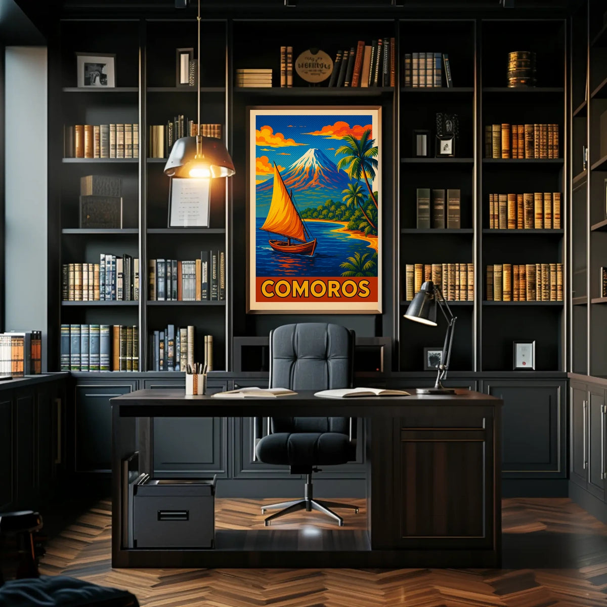 Comoros Island Paradise Poster