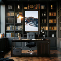 Winter Mountain Serenity Poster