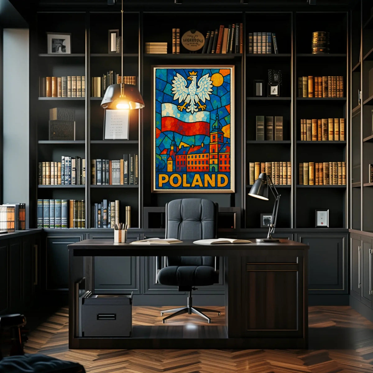 Vibrant Poland Poster