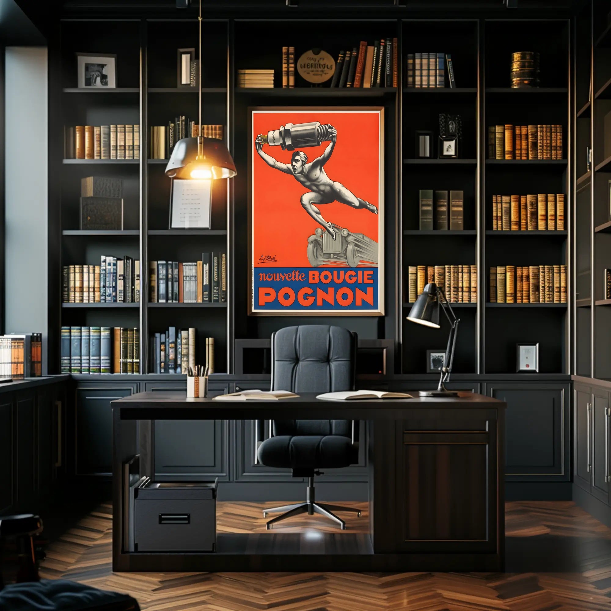 Nouvelle Bougie Pognon Poster