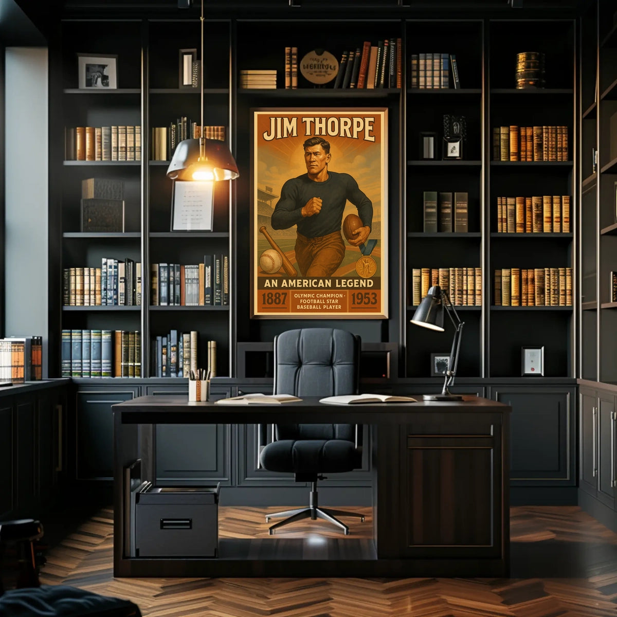 Jim Thorpe The Ultimate Sports Legend Poster