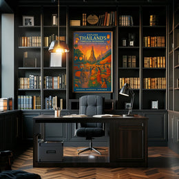 Explore Thailands Timeless Wonders Poster