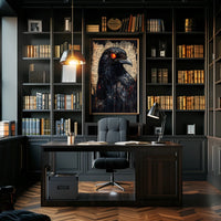 Mystical Raven Artwork for Animal Poster