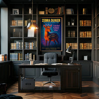 Zebra Duiker The Elusive Forest Gem Poster