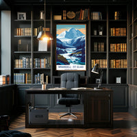 Wrangell–St. Elias Dawn Landscape National Park Poster